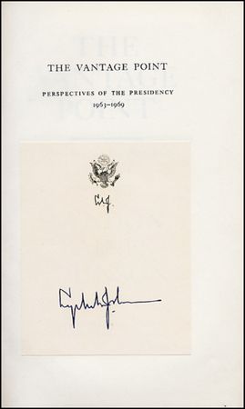 Lot #75 Lyndon B. Johnson - Image 1