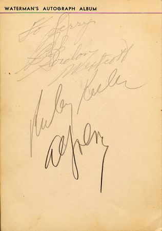 Lot #2813 Waterman’s Autograph Album - Image 4