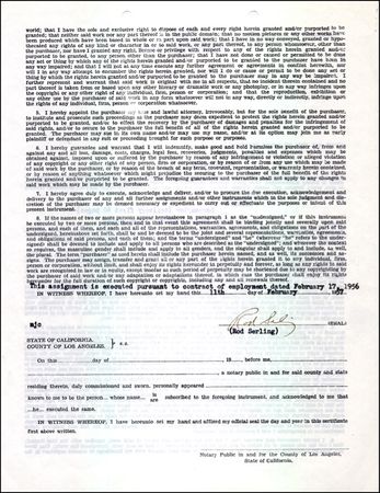 Lot #2310 Rod Serling - Image 1