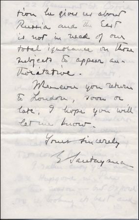 Lot #756 George Santayana - Image 3