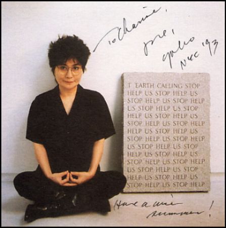 Lot #988 Yoko Ono - Image 1