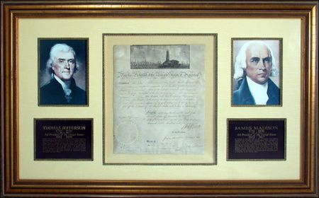 Lot #54 Thomas Jefferson and James Madison - Image 3