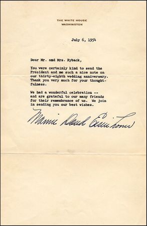 Lot #35 Mamie Doud Eisenhower