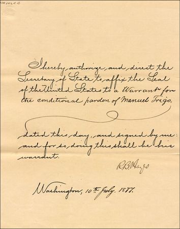 Lot #49 Rutherford B. Hayes