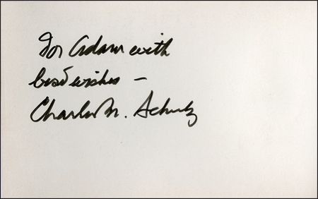 Lot #820 Charles Schulz - Image 1