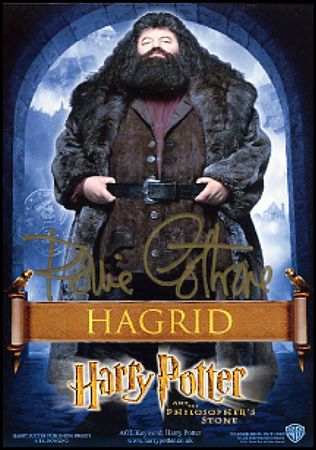 Lot #1702 Harry Potter: Robbie Coltrane and Shirley Henderson - Image 2