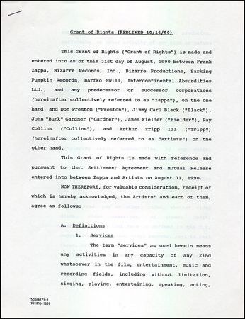 Lot #1099 Frank Zappa - Image 2