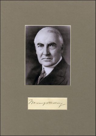 Lot #46 Warren G. Harding