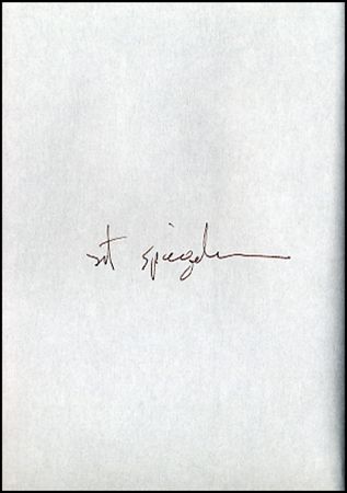 Lot #824 Art Spiegelman - Image 1