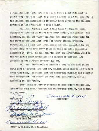 Lot #1186 Lucille Ball and Desi Arnaz - Image 1