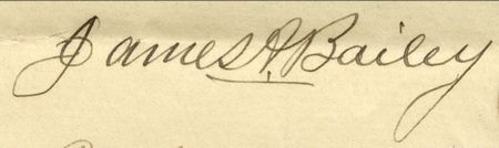 Lot #1390 Circus: Bailey, James A. - Image 1