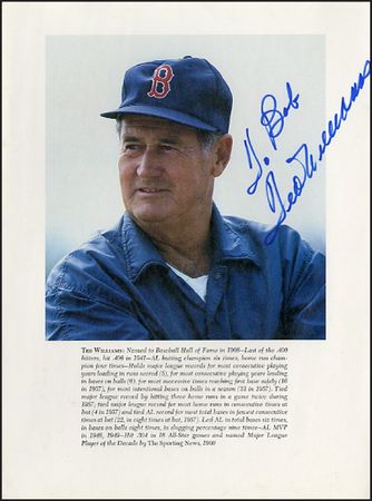 Lot #2827 Ted Williams - Image 1