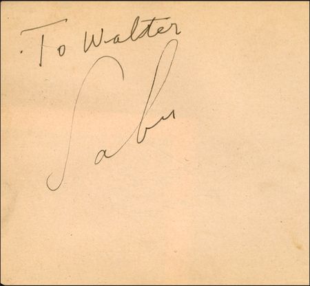 Lot #1365 Celebrity Signatures - Image 6