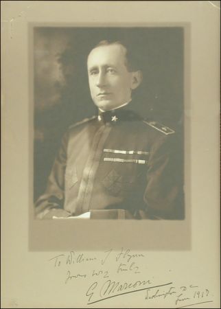 Lot #445 Guglielmo Marconi - Image 1