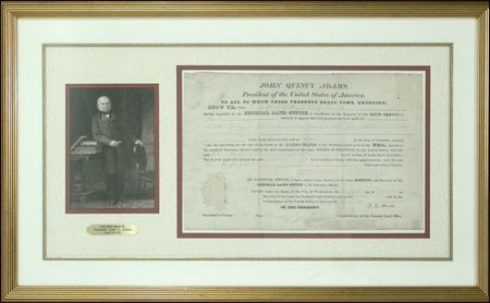 Lot #2 John Quincy Adams