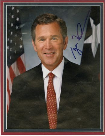 Lot #22 George W. Bush
