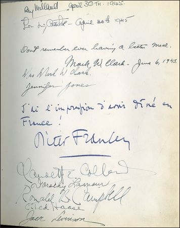 Lot #1505 Cafe Chambord Guest Book - Image 3