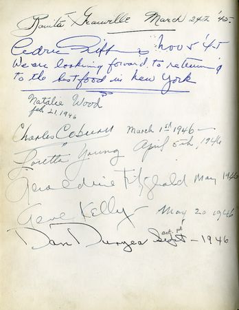 Lot #1505 Cafe Chambord Guest Book - Image 4