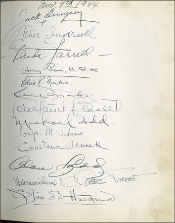 Lot #1505 Cafe Chambord Guest Book - Image 5