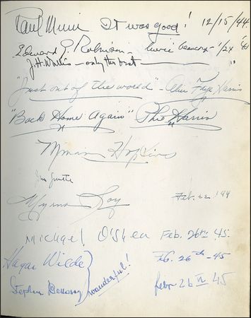 Lot #1505 Cafe Chambord Guest Book - Image 8