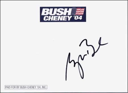 Lot #24 George W. Bush