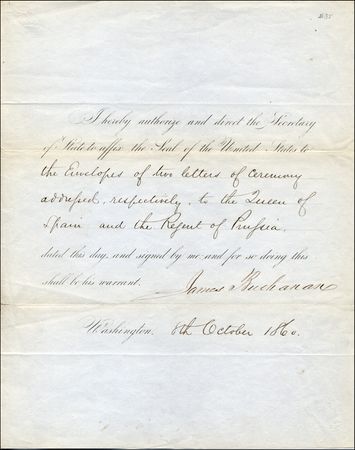 Lot #7 James Buchanan