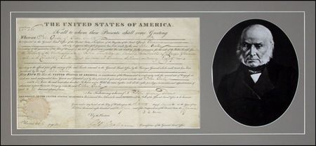 Lot #4 John Quincy Adams