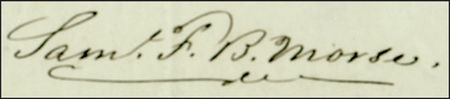 Lot #461 Samuel F. B. Morse - Image 1