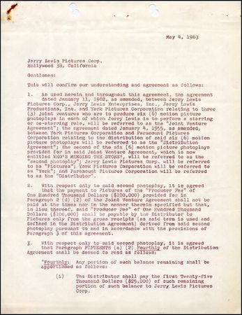 Lot #2019 Jerry Lewis - Image 3