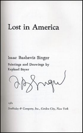 Lot #960 Isaac Bashevis Singer - Image 1