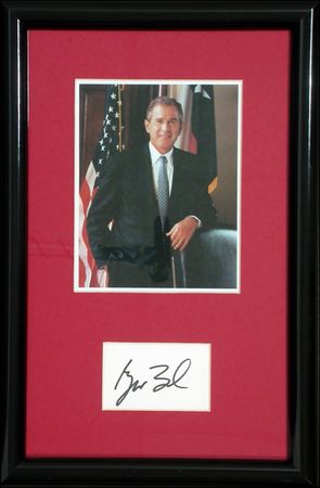 Lot #28 George W. Bush