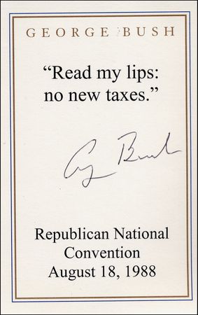 Lot #21 George Bush