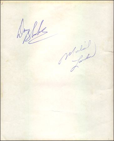 Lot #1468 Bonanza: Michael Landon and Dan Blocker - Image 1