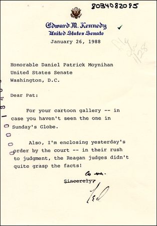 Lot #418 Ted Kennedy - Image 1