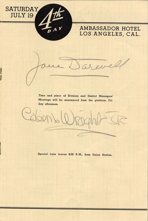 Lot #1533 Celebrity Signatures - Image 3