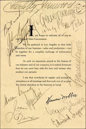 Lot #1533 Celebrity Signatures - Image 4