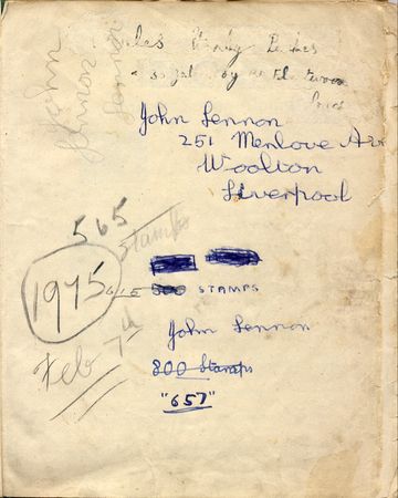 Lot #1061 Beatles: Lennon, John - Image 1