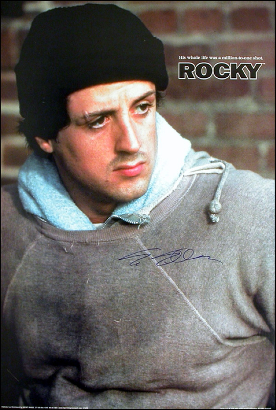 Lot 2517 Sylvester Stallone