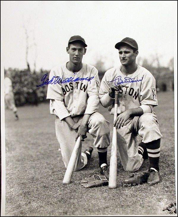 Lot 2978 Ted Williams and Bob Doerr