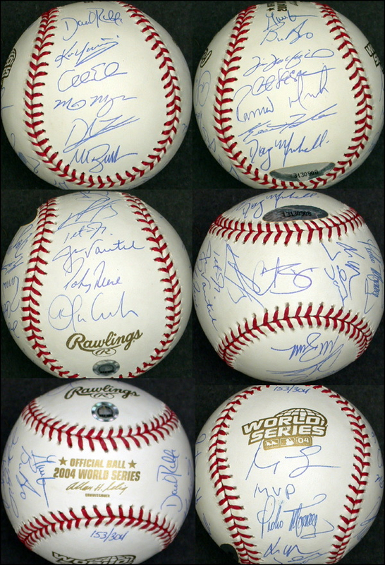 Lot 2745  2004 Boston Red Sox