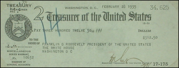 Lot 164 Franklin D. Roosevelt