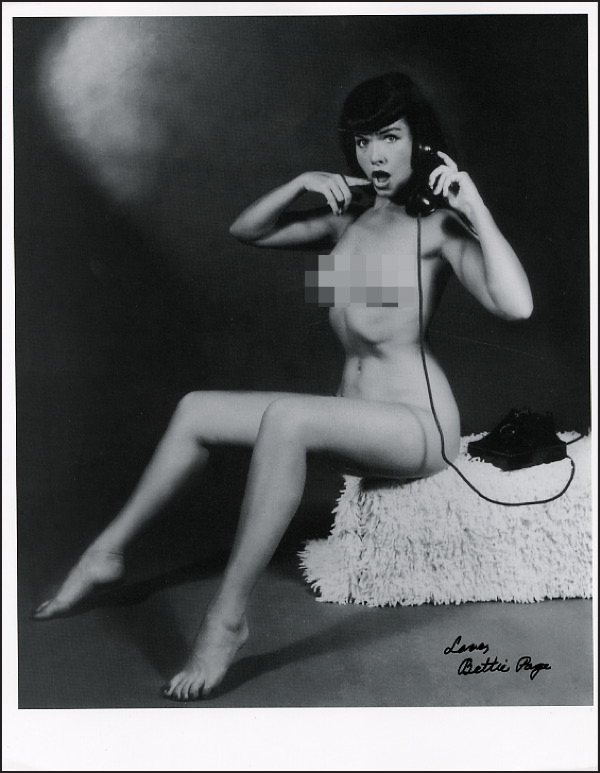 Lot 2363 Bettie Page
