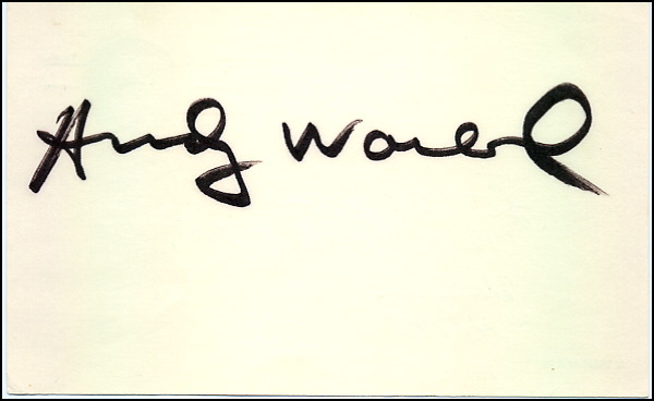 Lot 1117 Andy Warhol