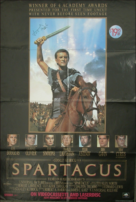 Lot 1840 Kirk Douglas