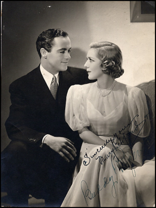 Lot 2383 Mary Pickford and Buddy Rogers