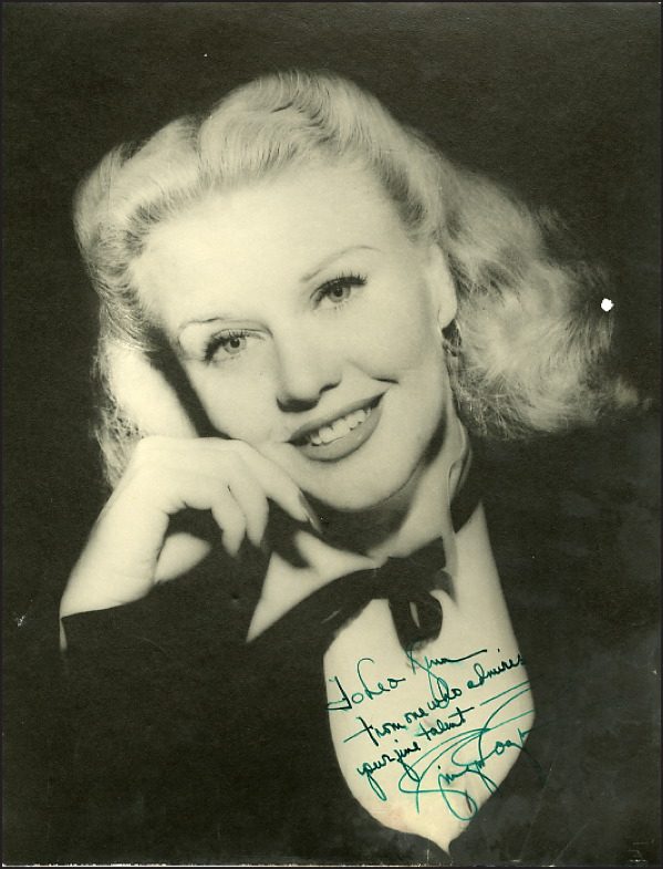 Lot 2447 Ginger Rogers