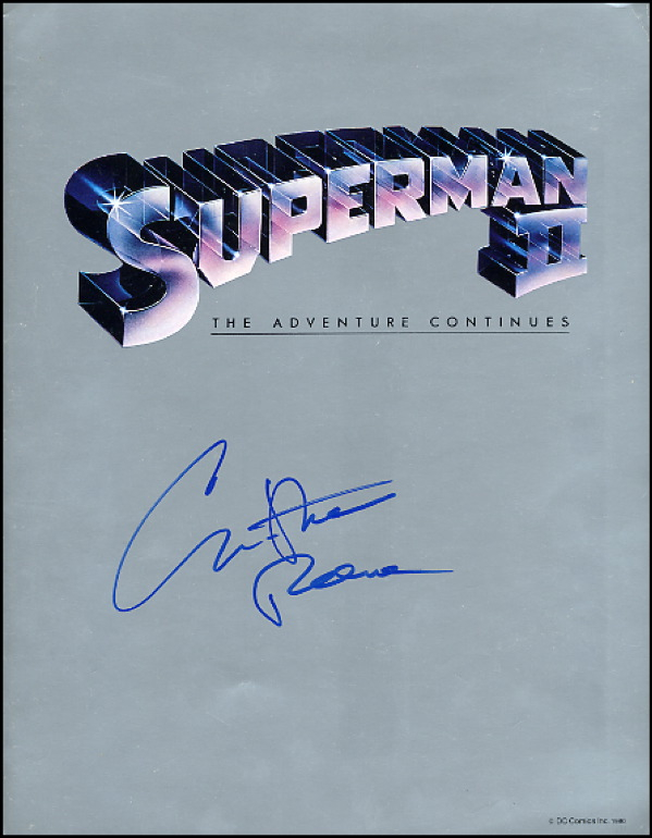 Lot 2424 Christopher Reeve