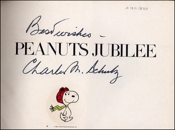 Lot 1175 Charles Schulz