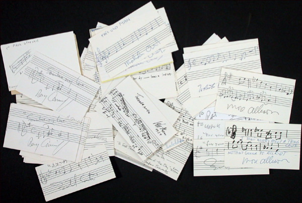 Lot 1396 Musical Quotes