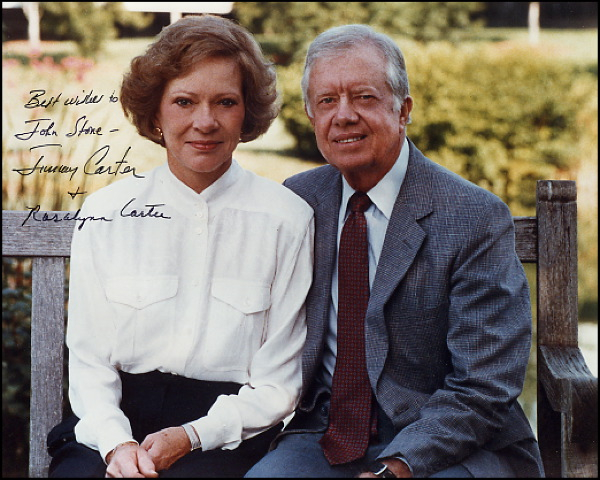 Lot 35 Jimmy and Rosalynn Carter